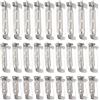 WOOXDYUK Confezione da 100 Spilla Spille per bricolage (20/25/32 mm) Balia p