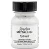 Angelus Pelle Vernice acrilica-1 oz-Silver