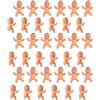 Bujingyun 36pcs mini plastic Babies for baby shower ice cube game party decorations b