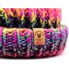 3DP Etichette Pelle Handmade - mod. O5 - hand knitted with love - Targhette h