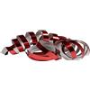 Folat - Serpentine Rosse Metalliche 4m - 2 Pezzi