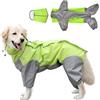 Disnace Impermeabile per Cani Cappotto Impermeabile per Cani con Cappuccio Poncho Im