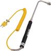 LiebeWH Sensore di Temperatura in Acciaio con Sonda a Termocoppia di Tipo K con I