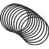 QUARKZMAN Nitrile Gomma O-Ring 60mm x 56mm x 2mm Guarnizioni di Tenuta Anelli