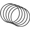 QUARKZMAN Nitrile Gomma O-Ring 60mm x 56mm x 2mm Guarnizioni di Tenuta BD