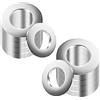 ORTAVA 50 rondelle M8 M8 x 16 mm in acciaio inox A2 V2A 304 DIN125 ronde