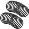 QUARKZMAN Nitrile Gomma O-Ring 25mm x 21mm x 2mm Guarnizioni di Tenuta Anelli