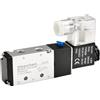 Heschen Elettrovalvola pneumatica 4V210-06 24VDC PT1/8 5 vie 2 posizioni s