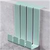 DEKAZIA® 4 Ganci Appendiabiti da Porta verde Ganci Porta Accappatoio Bagno G