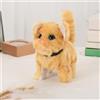 Morbido robot elettronico per animali di peluche con gatto domestico per