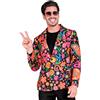 W WIDMANN MILANO Party Fashion - Giacca da Festa per Uomo, Costume Anni '80 per Carnevale, Festival e Feste