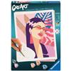 Ravensburger - CreArt Adulti Serie Trend C - Neon Diva | Kit Pittura Bambini | Dimensione Di 30 x 24 | Giochi Bambina 12 Anni | Paint By Numbers | Idee Regalo | Regalo Bambino 12 Anni