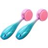 2 Pcs Spazzola Scrub Viso Pennello Per Il Lavaggio Del Esfoliante