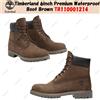 Timberland 6 pollici Premium Waterproof Boot marrone TB110001214 taglia uomo