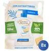 Spuma di sciampagna 8x Bundle Spuma Di Sciampagna Sapone Sacco 1300 Ml. Marsiglia