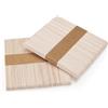 WISYOK 100PZ Bastoncini Legno Abbassalingua Legno Sterili Stecchi Gelato Nat