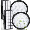 Kigniote 4 filtri per aspirapolvere Rowenta Silence Force Cyclonic RO7649EA RO7689EA R