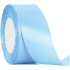 TONIFUL Nastro di raso in tinta unita larghezza 4 cm x 22 m per matrimoni a