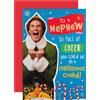 Hallmark Biglietto di Natale per nipote Fun Warner Bros Elf Design Vari (2