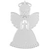 ideen mit herz Fustella a forma di angelo 10,3 cm x 6,1 cm adatta per le fustellatrici com