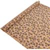 PH PandaHall 135x50cm Tessuto di Sughero Fogli di Finta Pelle con Fiori Vi
