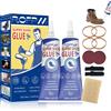 ROFPM 2PCS Colla Per Scarpe Suola Professionale 120ml Adesivo per Ri