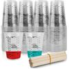 ZephyrCraft Coppe per Miscelazione Resina Epossidica 50 Pezzi - 240 ml (8 oz)