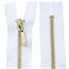Aerzetix - C61443 - Cerniera Lampo Non separabile 10cm in Metallo con tiretto