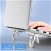 Micool Supporto per computer portatile portatile in lega di zinco leggero mini su