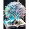 MXJSUA 5D DIY Diamond Painting Kit Completo Albero Della Vita Quadro Diamant