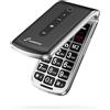 SweetLink Telefono Cellulare per Anziani con Tasti Grandi GSM Flip Telefoni Cellulari per