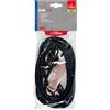Lampa Coppia Corde Elastiche Ø 8 mm 150 cm per Fissaggio Bagagli Viaggio Moto - C60211