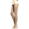 IBICI Calze Reggicalze Medicali Compressione Graduata mmHg 11/14 hPa 15/19 BEIGE Tg. 4