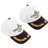 2 Pcs Cappello Capitano Marina Barca Vela Da Marinai Baseball Alla Moda