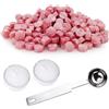 Hexint Set di perline di ceralacca con perline di cera ottagonale con 1 cucchiaio di