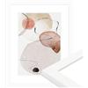 WANDStyle Cornice per foto bianco 10x15 cm in legno in stile moderno con s
