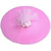 BARATTI 100 Pz. Velo VELI di Fata Rosa Tulle Organza Tondo VELETTI BOMBONIERE