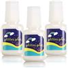 CAINCAY Colla per Tatuaggi Glitterata 3 pezzi da 8 ml - Adesivo per la pelle con gl