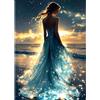 DAERLE Pittura Diamante Ragazza di fantasia Fai Da Te 5D Diamond Painting Ki