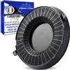 MONTERAL Filtro Carbone Attivo 234 mm x 27 mm Mod 48 per Cappa Aspirante Cucina con C