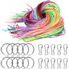 Zanfqvo 200 Pezzi Fili per Scooby Doo 20 Colori - Fili per Braccialetti con P