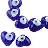 Perlin Nazar Boncuk Boncugu 14 mm cuore occhio blu occhio evil eye por