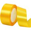 Lyxtiorn 25Yard Lungo 4 CM di Larghezza Nastro di Raso per Matrimonio A