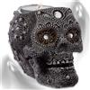 mtb more energy Portacandele ''Mystic Pearls'' - Altezza 9 cm -Teschio Figura