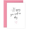 Central 23 Biglietto di anniversario per moglie marito Happy You And Me Day