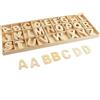 IKOPFLN Lettere in Legno lettere legno lettere adesive grandi Set da 130 Le