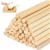 GOWTX 50 bastoncini di legno di betulla 30 cm x 6 mm bastoncini di legno di bet