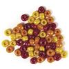 Rayher Rondella Vetro Opaco TON.Giallo-Rosso Ø 5,4 Mm Scatolina 55G 14390