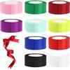 Swpeet Nastro di raso in tessuto per confezioni regalo (4 cm)