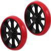 2 Pcs Carrello Portaspesa Con Ruote Per Deambulatore Ricambio Sedie Rotelle